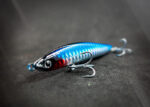 Meerforellen Wobbler Blau