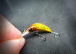 Forellenwobbler "Mini Banane" Detailbild 3