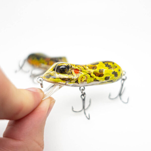 Oberflächen Wobbler für hecht und Barsch Detailbild