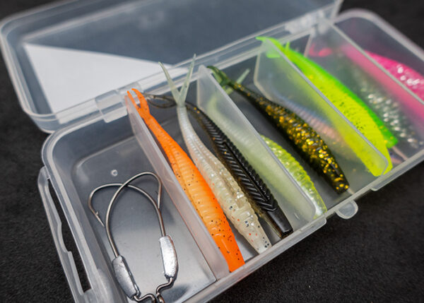 Angelset Barschköder Gummiköder Detail 1