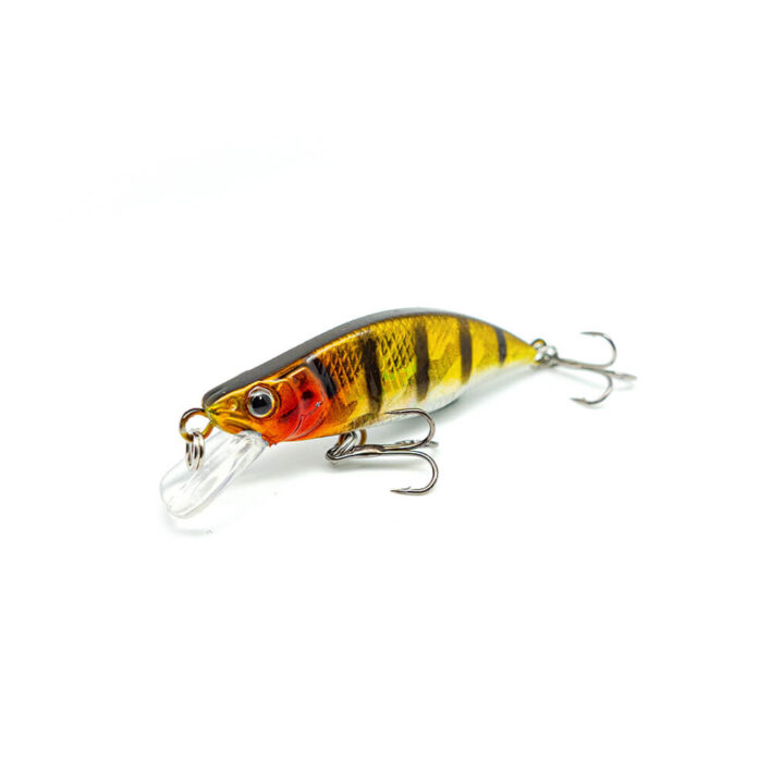 Forellenköder in der Farbe Gold Barsch Holo