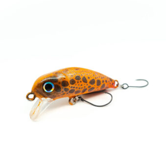 Forellenwobbler Forellenköder Orange