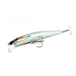 Schlanker Wobbler für Barsch und Zander Detailbild Silber Unterseite