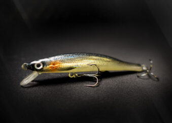 Wobbler Twitchbait Silber Natur