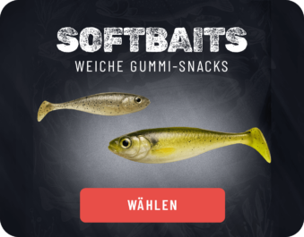 Softbaits zum Angeln.
