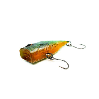 Handgestalteter Topwater Popper Frosch Angelköder Unterseite