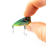 Handgestalteter Topwater popper Frosch Angelköder