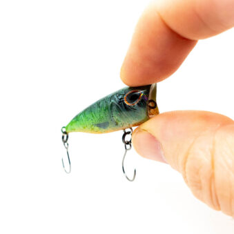 Handgestalteter Topwater popper Frosch Angelköder