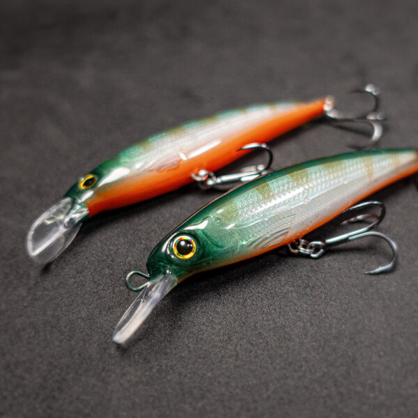 Handgestaltete Twitchbait Wobbler Angelköder.