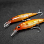 Handgemachtes Twitchbait Unikat in der Farbe Yamame Orange