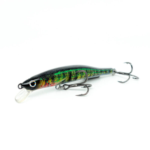 Handgestalteter Twitchbait UL Wobbler Angelköder in der Farbe Barsch