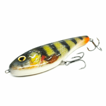 Angelköder Jerkbait im Barsch-Design