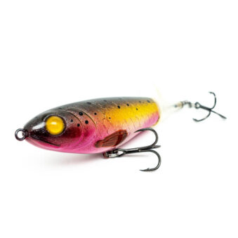 Topwater Köder in der Farbe Lila Forelle Detailbild