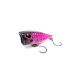 Mini Popper Angelköder in der Farbe Pink/Lila/Holo